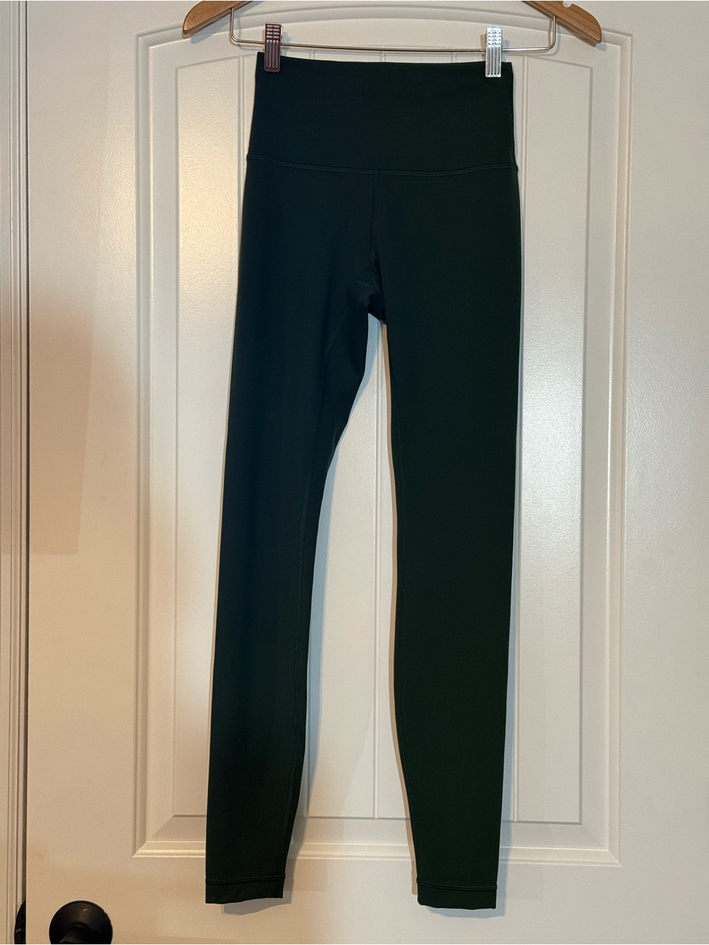 Lulu High-Waist forest green Active Leggings